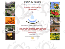 Tablet Screenshot of deinayurveda.net